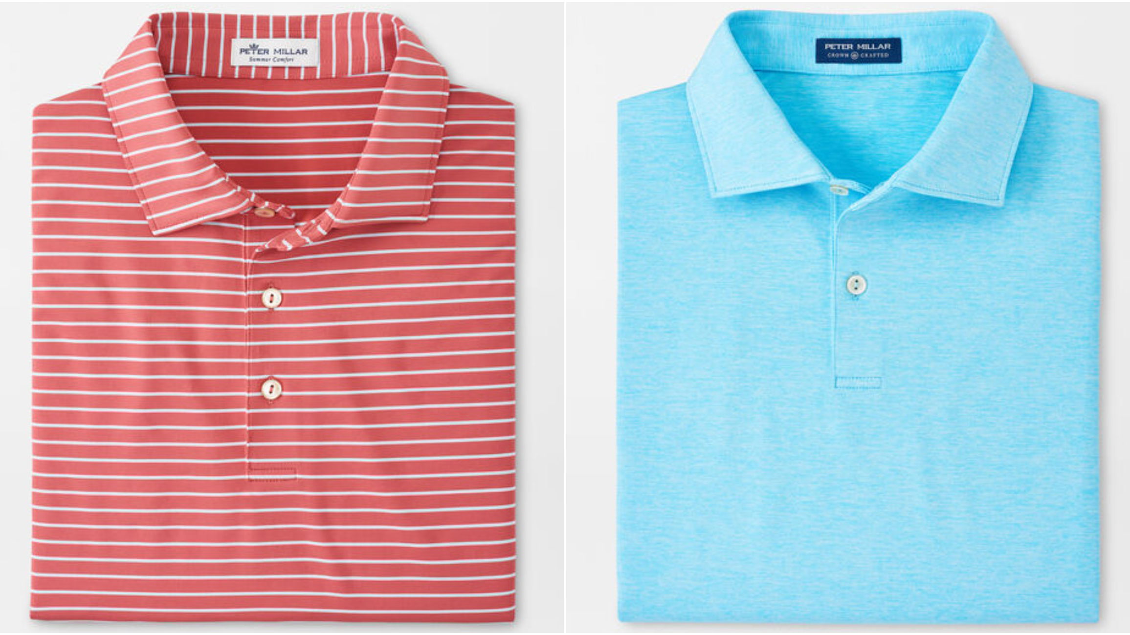 Peter Millar have the BEST GOLF POLOS in the business!